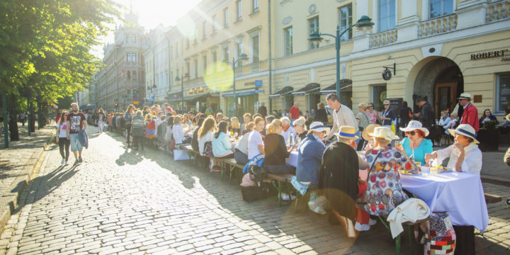 Ruokahetki taivaan alla