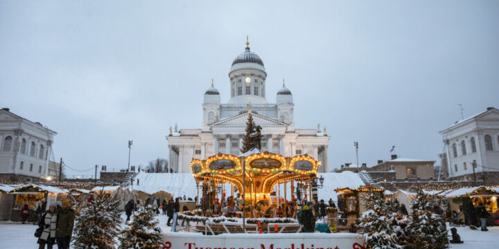 Helsinki Christmas Market opens in December as the crowning event of the holiday season in Helsinki