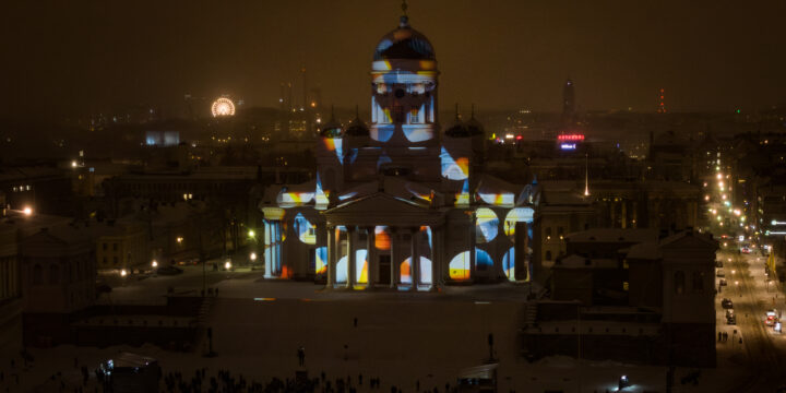 Lux Helsinkiä vietettiin paukkupakkasissa